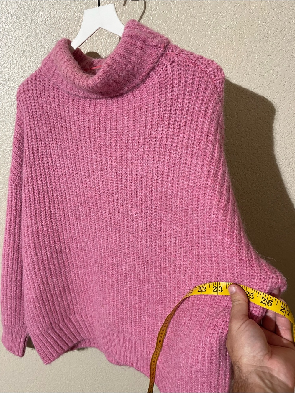pistola Pink Cozy Ribbed Turtleneck Sweater - Picture 6 of 7